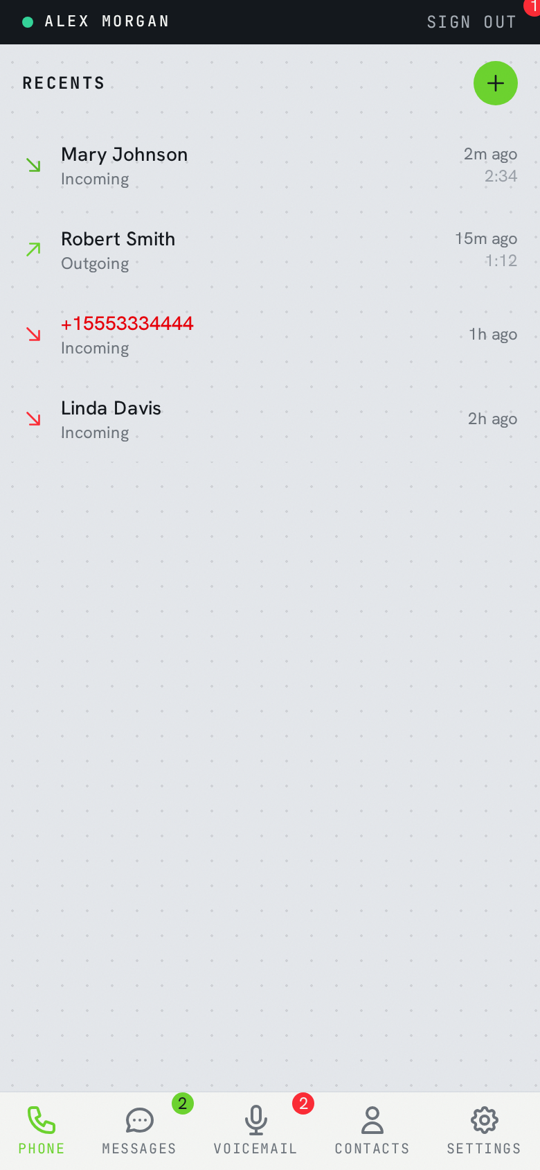 Sellphone light theme